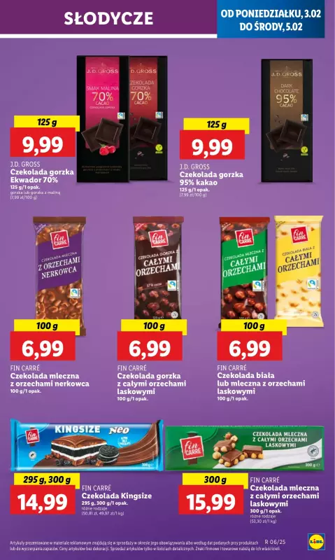 Lidl - gazetka promocyjna Oferta od poniedziałku od poniedziałku 03.02 do środy 05.02 - strona 43