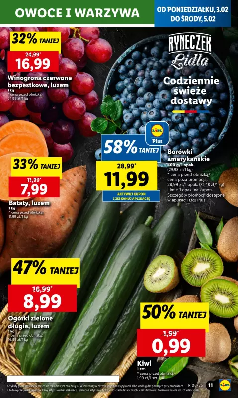 Lidl - gazetka promocyjna Oferta od poniedziałku od poniedziałku 03.02 do środy 05.02 - strona 13