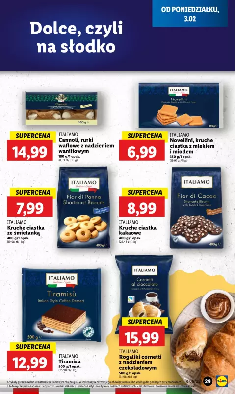 Lidl - gazetka promocyjna Oferta od poniedziałku od poniedziałku 03.02 do środy 05.02 - strona 31