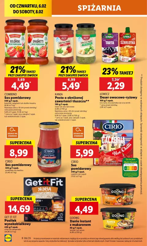 Lidl - gazetka promocyjna Oferta od czwartku od czwartku 06.02 do soboty 08.02 - strona 32