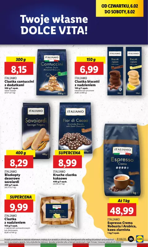 Lidl - gazetka promocyjna Oferta od czwartku od czwartku 06.02 do soboty 08.02 - strona 39