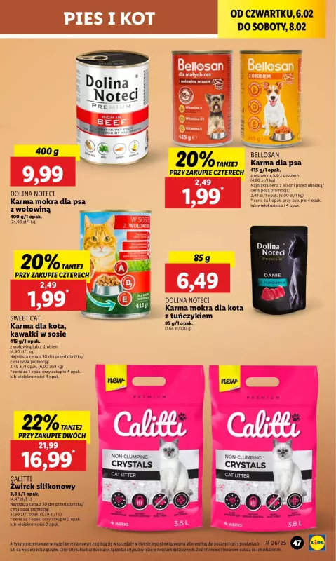 Lidl - gazetka promocyjna Oferta od czwartku od czwartku 06.02 do soboty 08.02 - strona 51