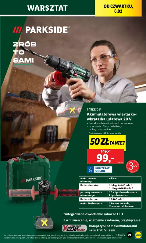 Lidl - gazetka promocyjna Katalog od poniedziałku 03.02 do soboty 08.02 - strona 23