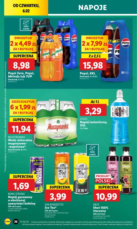 Lidl - gazetka promocyjna Oferta od czwartku od czwartku 06.02 do soboty 08.02 - strona 48