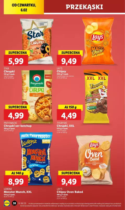 Lidl - gazetka promocyjna Oferta od czwartku od czwartku 06.02 do soboty 08.02 - strona 44