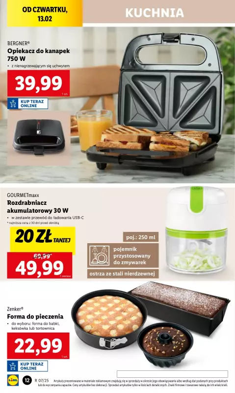 Lidl - gazetka promocyjna Katalog od poniedziałku 10.02 do soboty 15.02 - strona 14