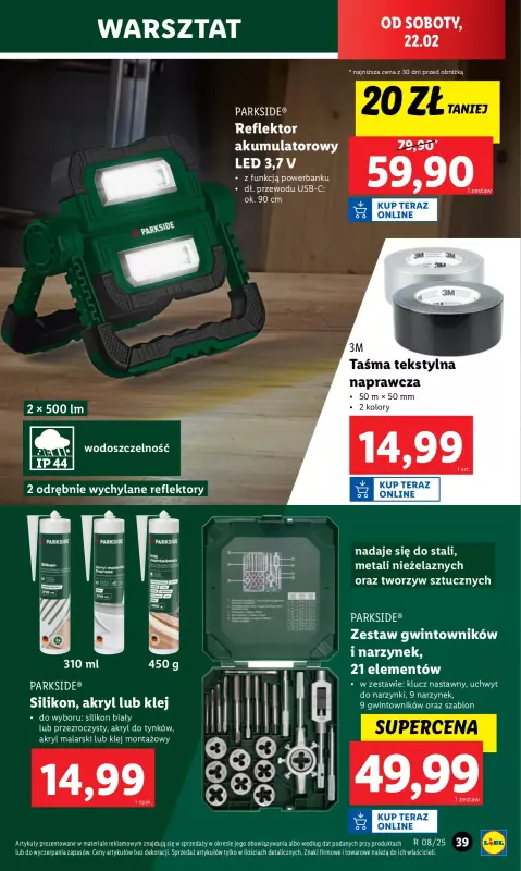 Lidl - gazetka promocyjna Katalog od poniedziałku 17.02 do soboty 22.02 - strona 41