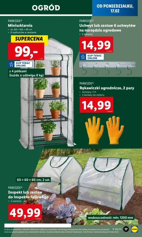 Lidl - gazetka promocyjna Katalog od poniedziałku 17.02 do soboty 22.02 - strona 17