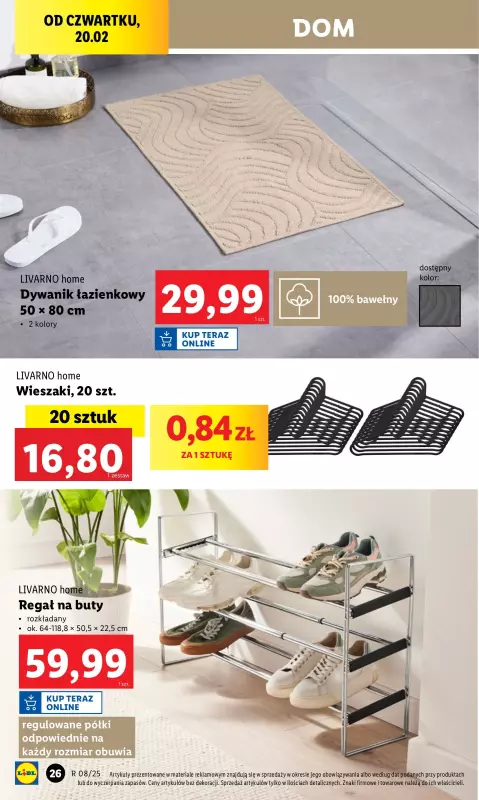 Lidl - gazetka promocyjna Katalog od poniedziałku 17.02 do soboty 22.02 - strona 26