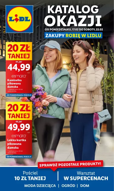 Lidl - gazetka promocyjna Katalog od poniedziałku 17.02 do soboty 22.02