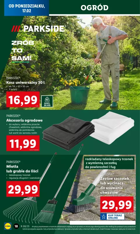 Lidl - gazetka promocyjna Katalog od poniedziałku 17.02 do soboty 22.02 - strona 18