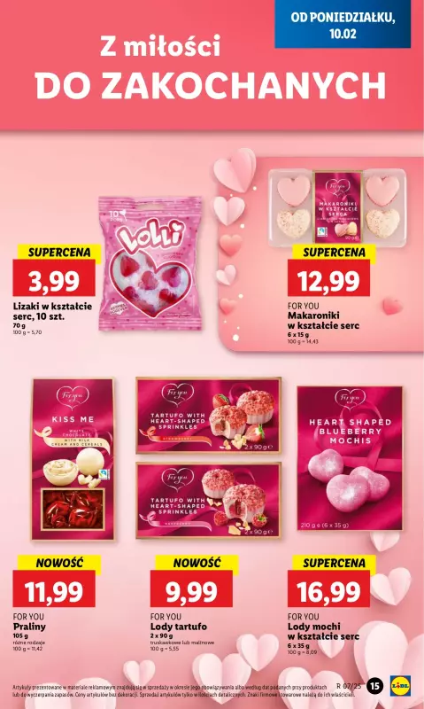 Lidl - gazetka promocyjna Oferta od poniedziałku od poniedziałku 10.02 do środy 12.02 - strona 17