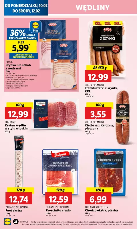 Lidl - gazetka promocyjna Oferta od poniedziałku od poniedziałku 10.02 do środy 12.02 - strona 30