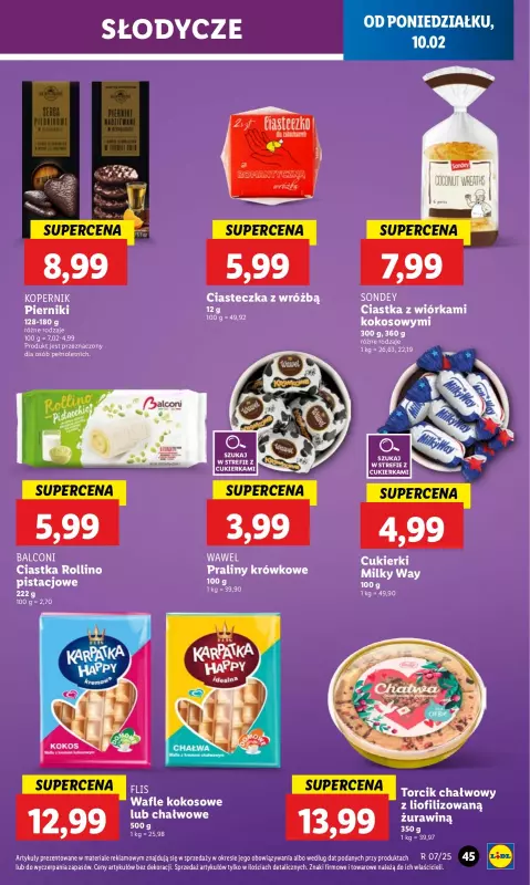 Lidl - gazetka promocyjna Oferta od poniedziałku od poniedziałku 10.02 do środy 12.02 - strona 49