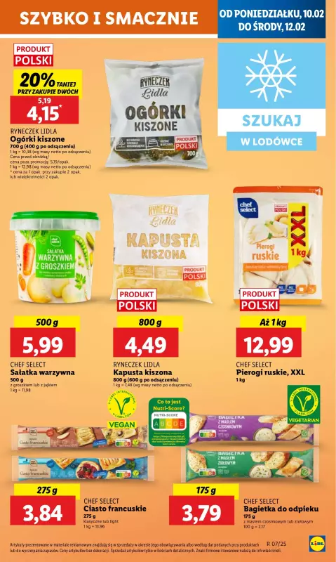 Lidl - gazetka promocyjna Oferta od poniedziałku od poniedziałku 10.02 do środy 12.02 - strona 33