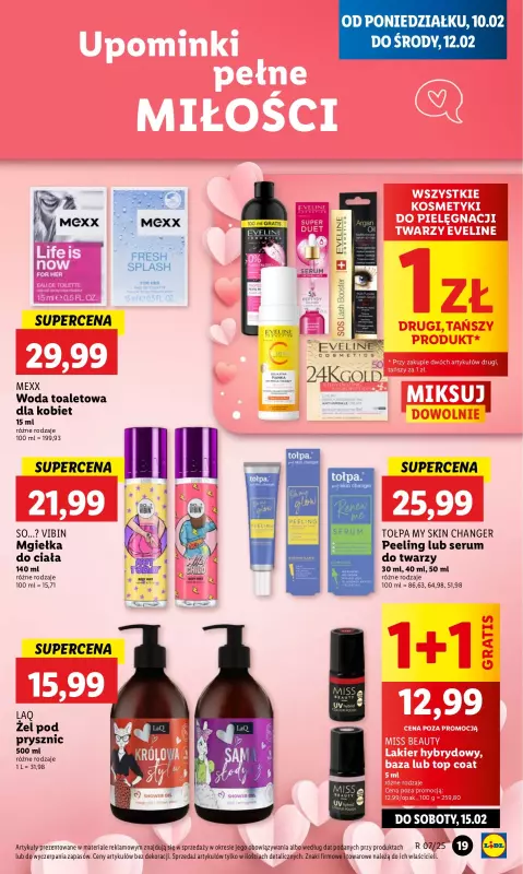 Lidl - gazetka promocyjna Oferta od poniedziałku od poniedziałku 10.02 do środy 12.02 - strona 21