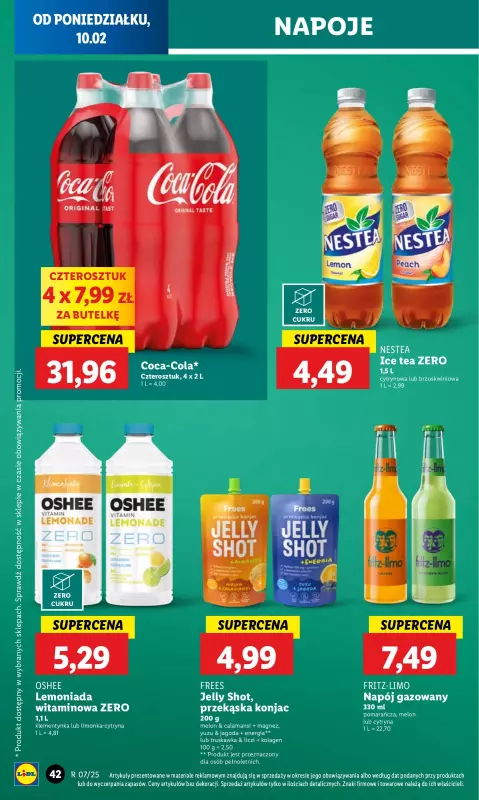 Lidl - gazetka promocyjna Oferta od poniedziałku od poniedziałku 10.02 do środy 12.02 - strona 46