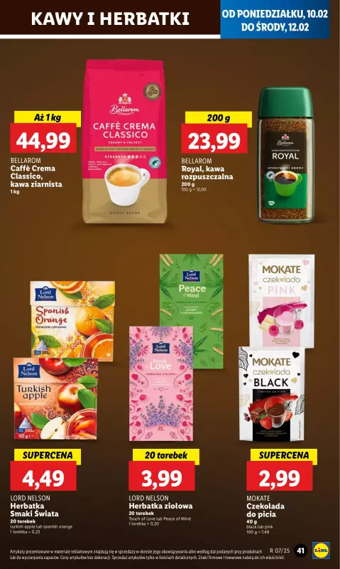 Lidl - gazetka promocyjna Oferta od poniedziałku od poniedziałku 10.02 do środy 12.02 - strona 45