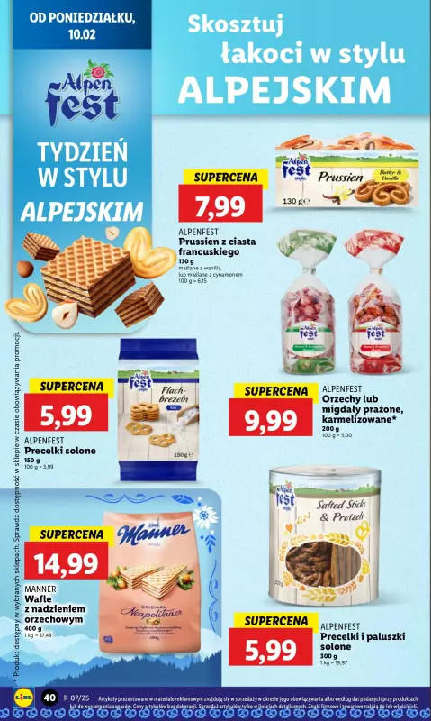 Lidl - gazetka promocyjna Oferta od poniedziałku od poniedziałku 10.02 do środy 12.02 - strona 44