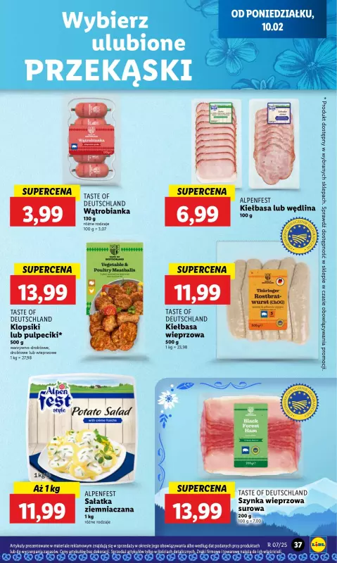 Lidl - gazetka promocyjna Oferta od poniedziałku od poniedziałku 10.02 do środy 12.02 - strona 41