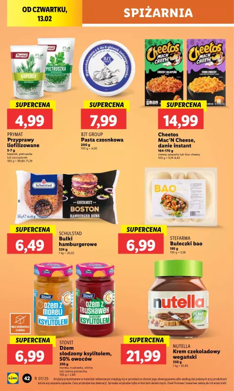 Lidl - gazetka promocyjna Oferta od czwartku od czwartku 13.02 do soboty 15.02 - strona 48