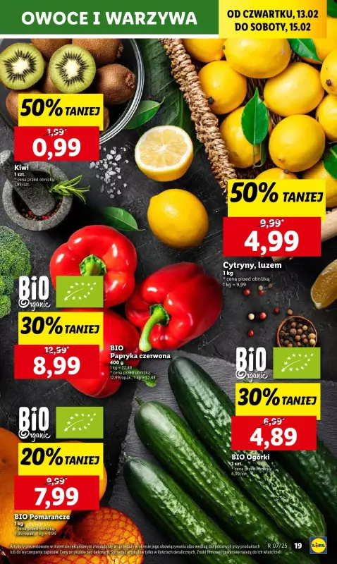 Lidl - gazetka promocyjna Oferta od czwartku od czwartku 13.02 do soboty 15.02 - strona 25