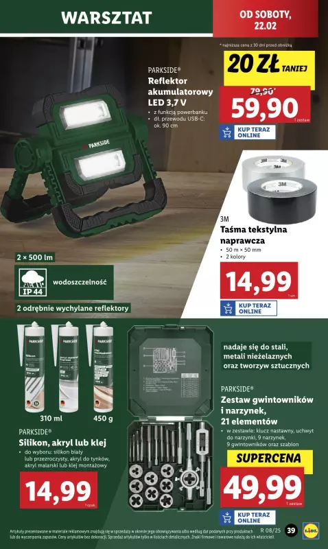 Lidl - gazetka promocyjna Katalog od poniedziałku 17.02 do soboty 22.02 - strona 43