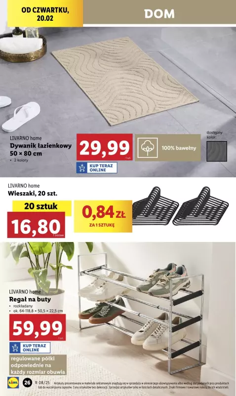 Lidl - gazetka promocyjna Katalog od poniedziałku 17.02 do soboty 22.02 - strona 28