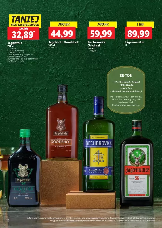 Lidl - gazetka promocyjna Katalog alkoholi mocnych od piątku 14.02 do soboty 01.03 - strona 10