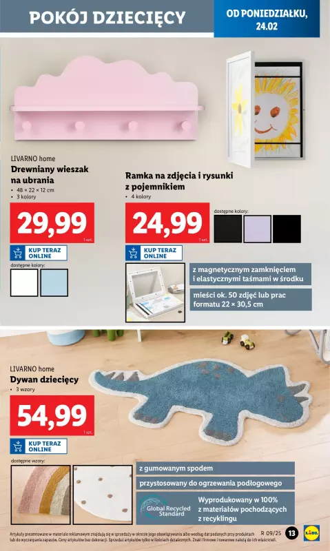 Lidl - gazetka promocyjna Katalog od poniedziałku 24.02 do soboty 01.03 - strona 15