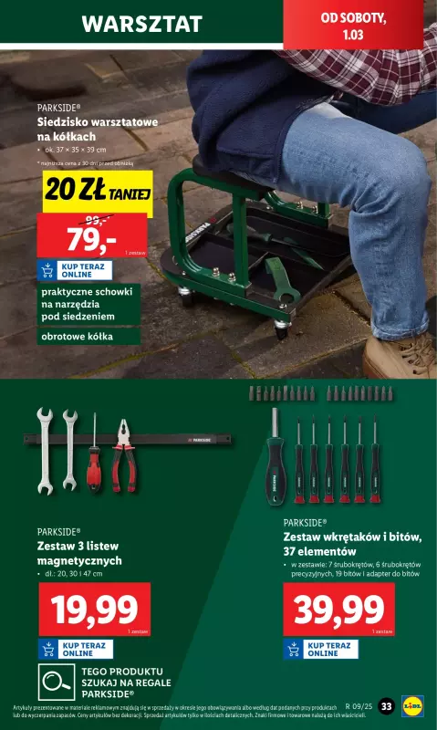 Lidl - gazetka promocyjna Katalog od poniedziałku 24.02 do soboty 01.03 - strona 37