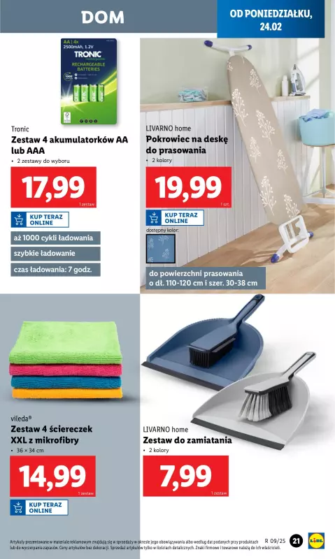 Lidl - gazetka promocyjna Katalog od poniedziałku 24.02 do soboty 01.03 - strona 23