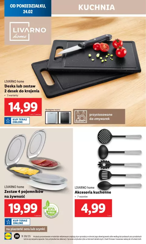 Lidl - gazetka promocyjna Katalog od poniedziałku 24.02 do soboty 01.03 - strona 22