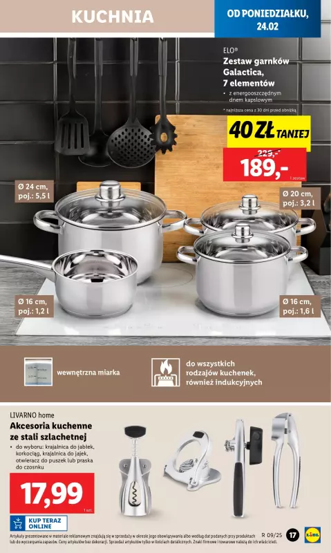 Lidl - gazetka promocyjna Katalog od poniedziałku 24.02 do soboty 01.03 - strona 19