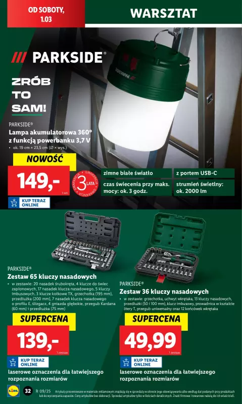 Lidl - gazetka promocyjna Katalog od poniedziałku 24.02 do soboty 01.03 - strona 36