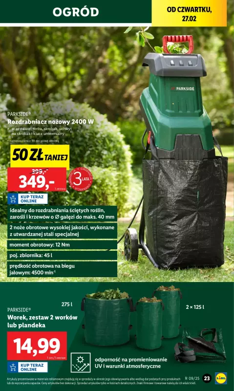 Lidl - gazetka promocyjna Katalog od poniedziałku 24.02 do soboty 01.03 - strona 25