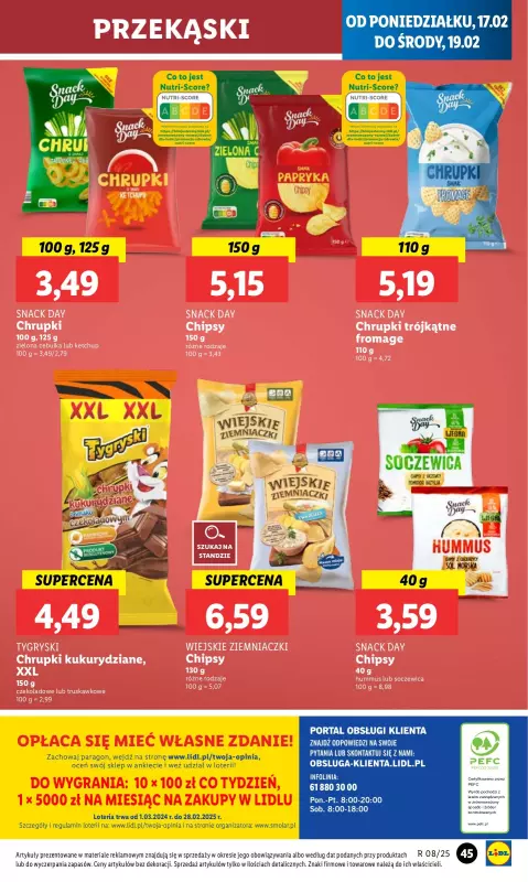 Lidl - gazetka promocyjna Oferta od poniedziałku od poniedziałku 17.02 do środy 19.02 - strona 49