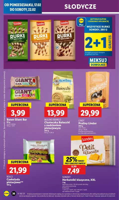 Lidl - gazetka promocyjna Oferta od poniedziałku od poniedziałku 17.02 do środy 19.02 - strona 40