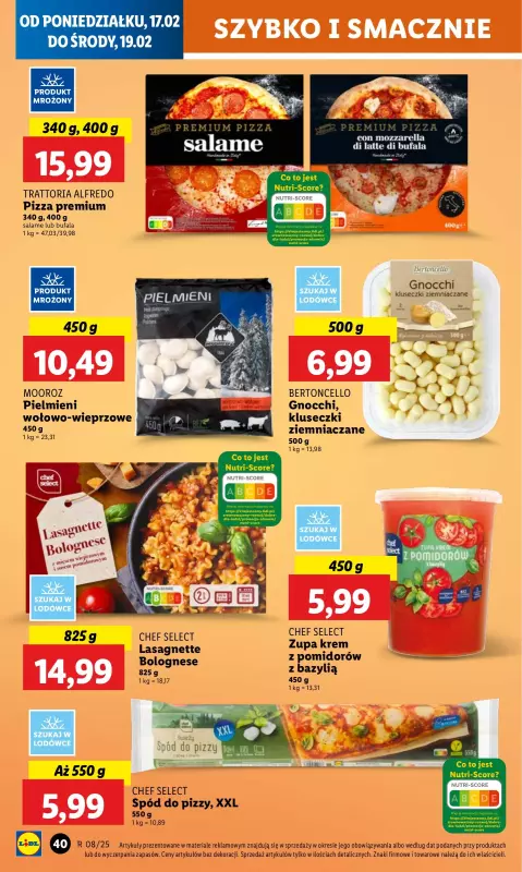 Lidl - gazetka promocyjna Oferta od poniedziałku od poniedziałku 17.02 do środy 19.02 - strona 44