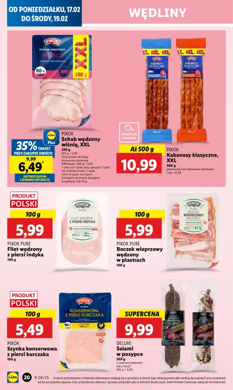 Lidl - gazetka promocyjna Oferta od poniedziałku od poniedziałku 17.02 do środy 19.02 - strona 24