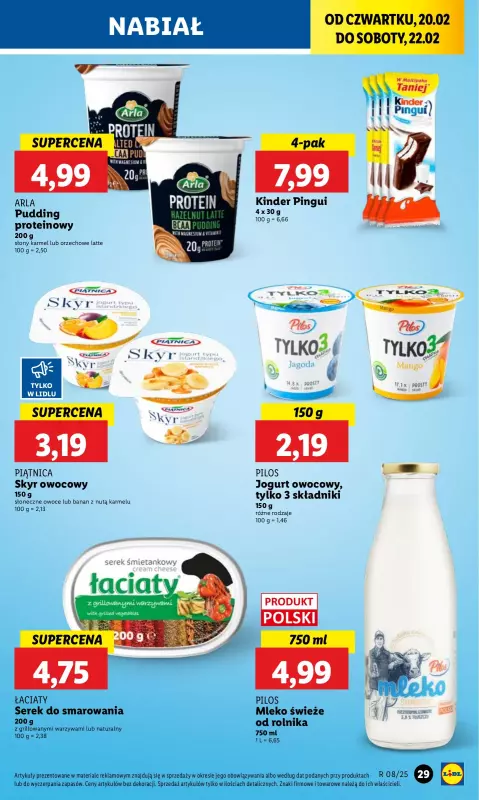 Lidl - gazetka promocyjna Oferta od czwartku od czwartku 20.02 do soboty 22.02 - strona 33