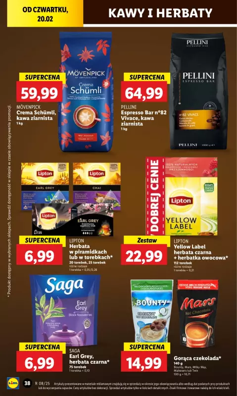 Lidl - gazetka promocyjna Oferta od czwartku od czwartku 20.02 do soboty 22.02 - strona 44