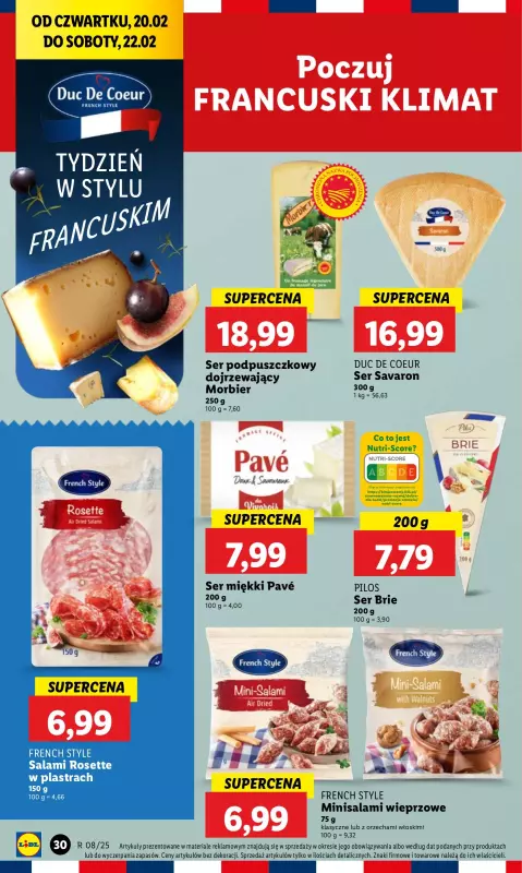 Lidl - gazetka promocyjna Oferta od czwartku od czwartku 20.02 do soboty 22.02 - strona 34