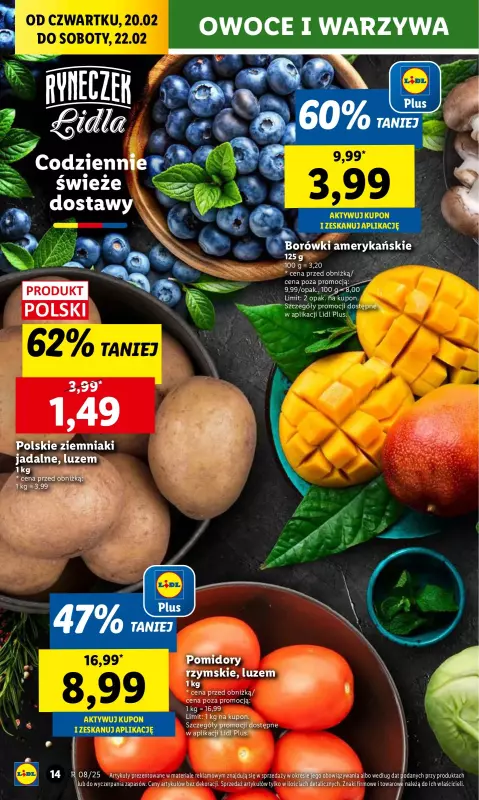 Lidl - gazetka promocyjna Oferta od czwartku od czwartku 20.02 do soboty 22.02 - strona 16