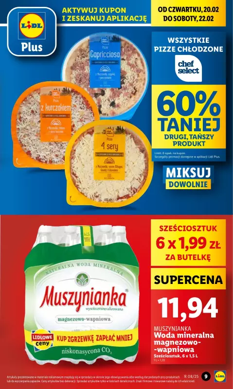 Lidl - gazetka promocyjna Oferta od czwartku od czwartku 20.02 do soboty 22.02 - strona 9