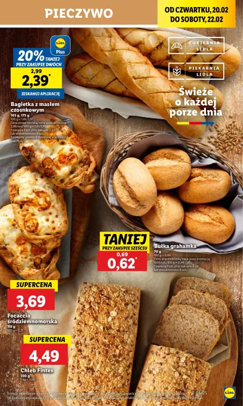 Lidl - gazetka promocyjna Oferta od czwartku od czwartku 20.02 do soboty 22.02 - strona 21