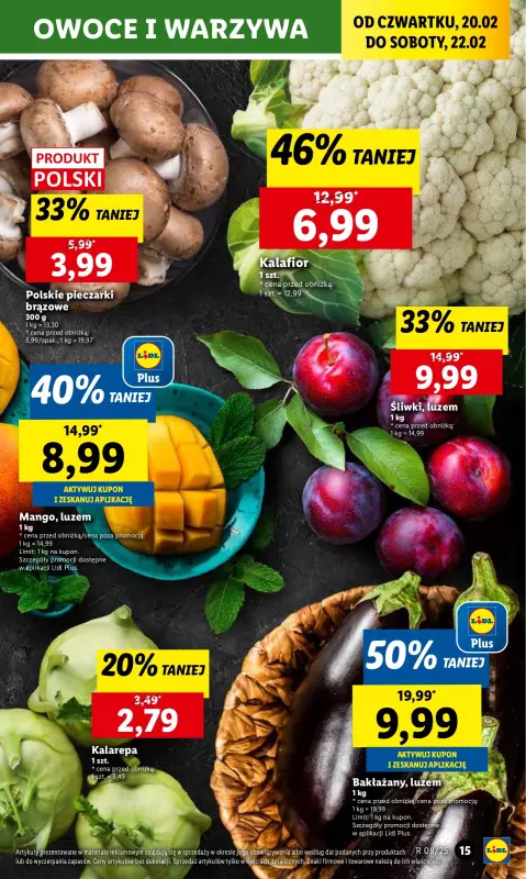 Lidl - gazetka promocyjna Oferta od czwartku od czwartku 20.02 do soboty 22.02 - strona 17