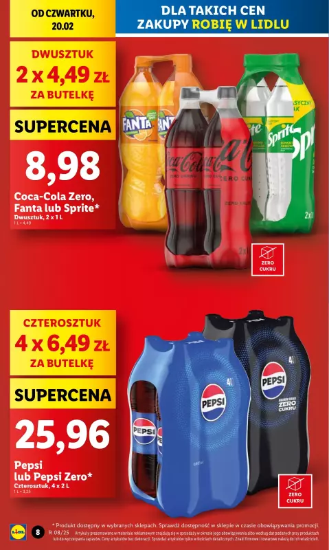 Lidl - gazetka promocyjna Oferta od czwartku od czwartku 20.02 do soboty 22.02 - strona 8