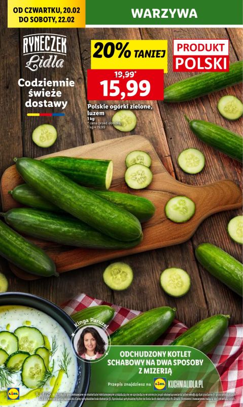 Lidl - gazetka promocyjna Oferta od czwartku od czwartku 20.02 do soboty 22.02 - strona 20