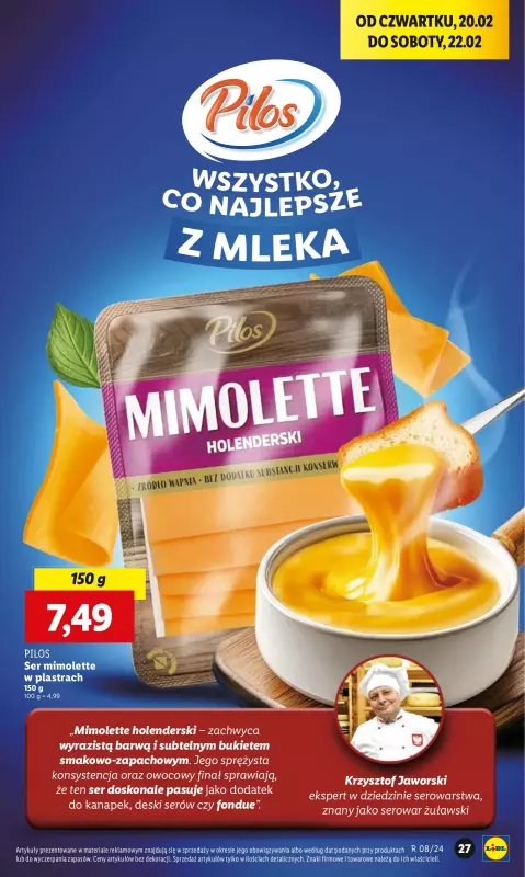 Lidl - gazetka promocyjna Oferta od czwartku od czwartku 20.02 do soboty 22.02 - strona 31